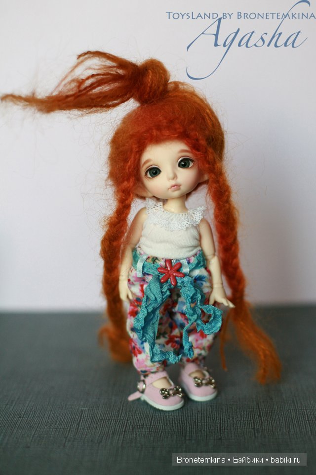 Агаша, бжд, шарнирная кукла,  Bronetemkina