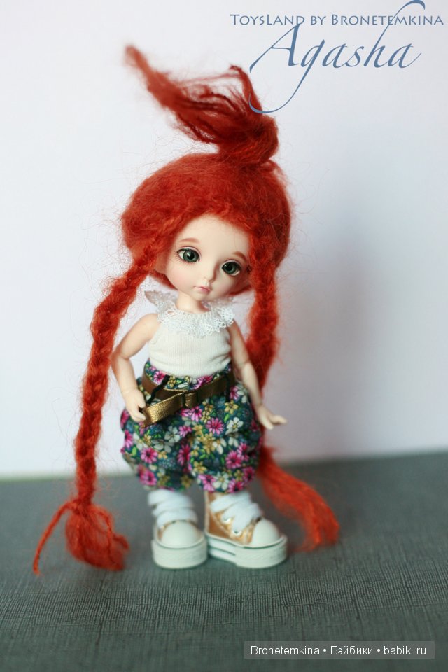 Агаша, бжд, шарнирная кукла,  Bronetemkina