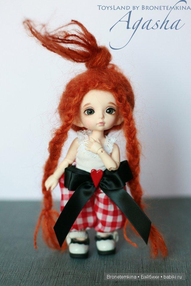 Агаша, бжд, шарнирная кукла,  Bronetemkina