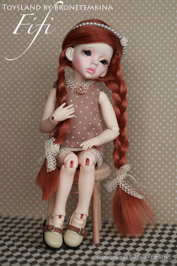 Моя новая девочка Фифи. BJD Larina от DIM