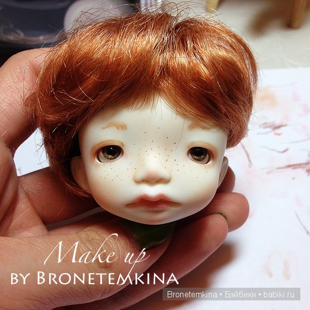 Новые мейк-апы для куколок BJD от Bronetemkina (фото 2)
