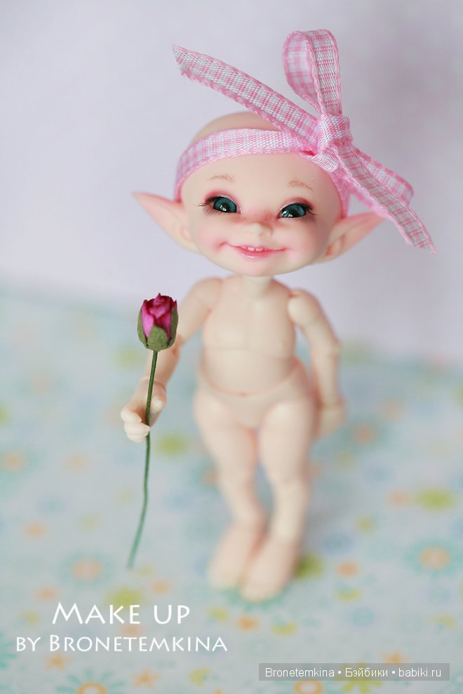 Новые мейк-апы для куколок BJD от Bronetemkina