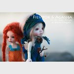 Каникулы Филиппка и Агаши на Селигере. BJD Irrealdoll INO & Puki Fee