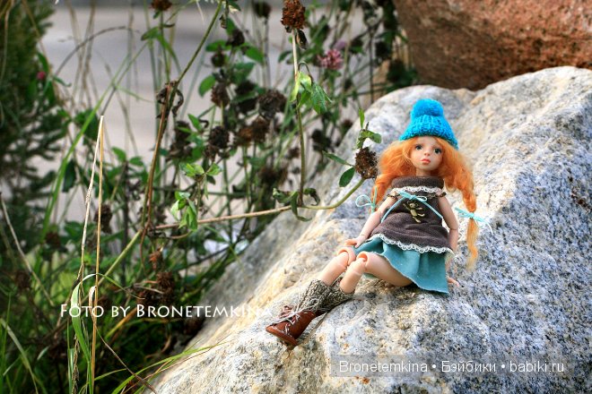 Подарочки. Авторская куколка от Татьяны Филенко и авторский мишка от Татьяны Бодровой (фото 10)
