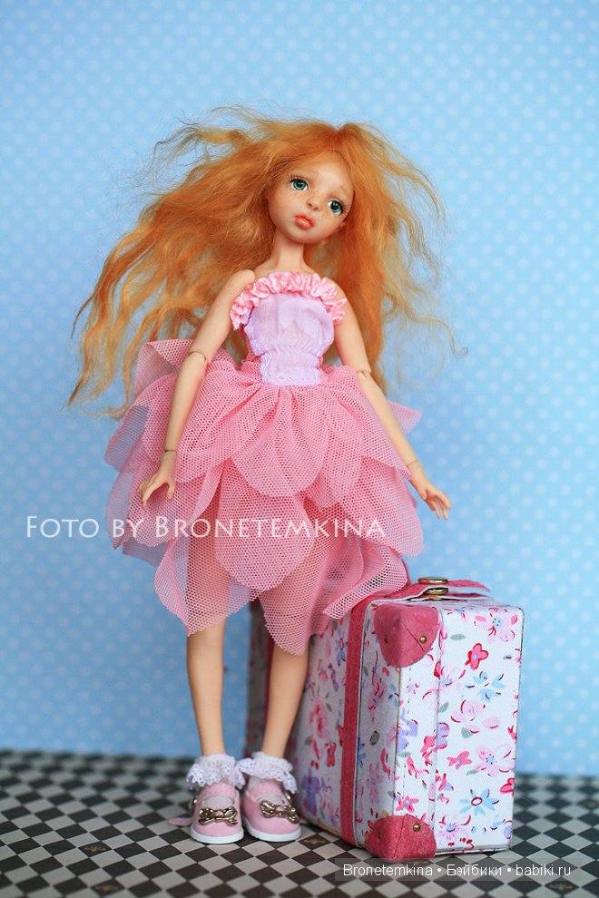 Подарочки. Авторская куколка от Татьяны Филенко и авторский мишка от Татьяны Бодровой