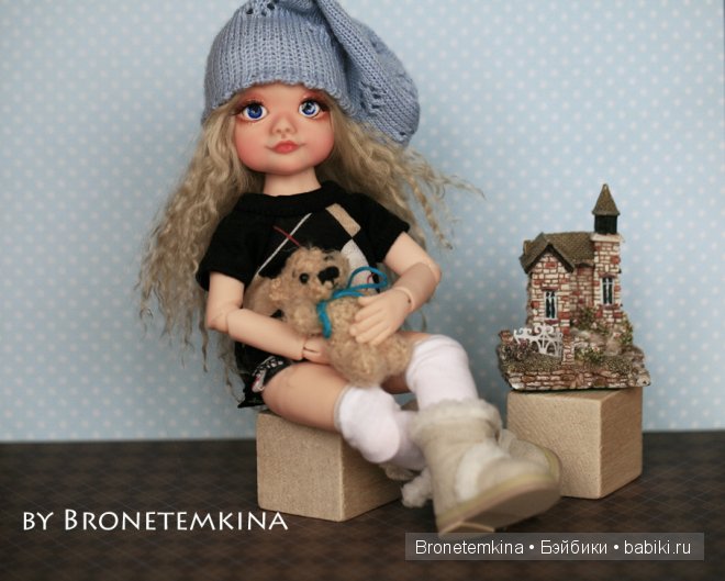 Глаша авторская куколка Bronetemkina
