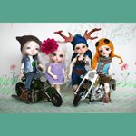 Лесная тусовка. Куклы BJD разных компаний