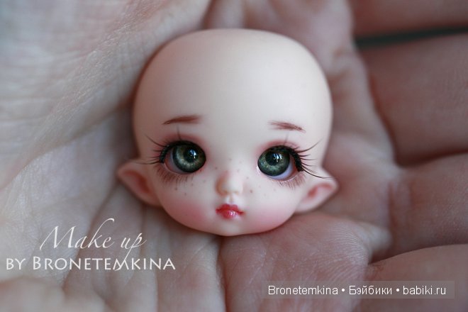 Новые мейк-апы для кукол BJD от Bronetemkina