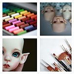 МК Макияж для  BJD. Приоткрываю завесу тайны ...