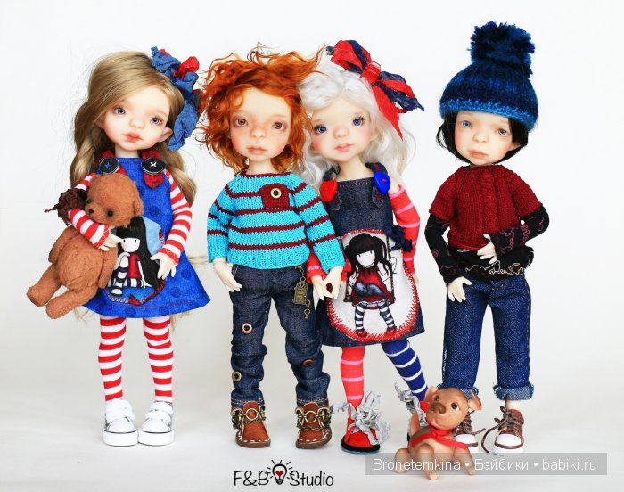 Dominik, Fibi,  Alice, fbdollstudio, bronetemkina, tanfil, bjd