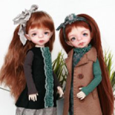 Предзаказ на шарнирных кукол Фокси и Кристи от  F&B doll studio открыт