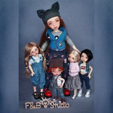 Сюрприз от F&B doll studio. Шарнирные авторские куклы