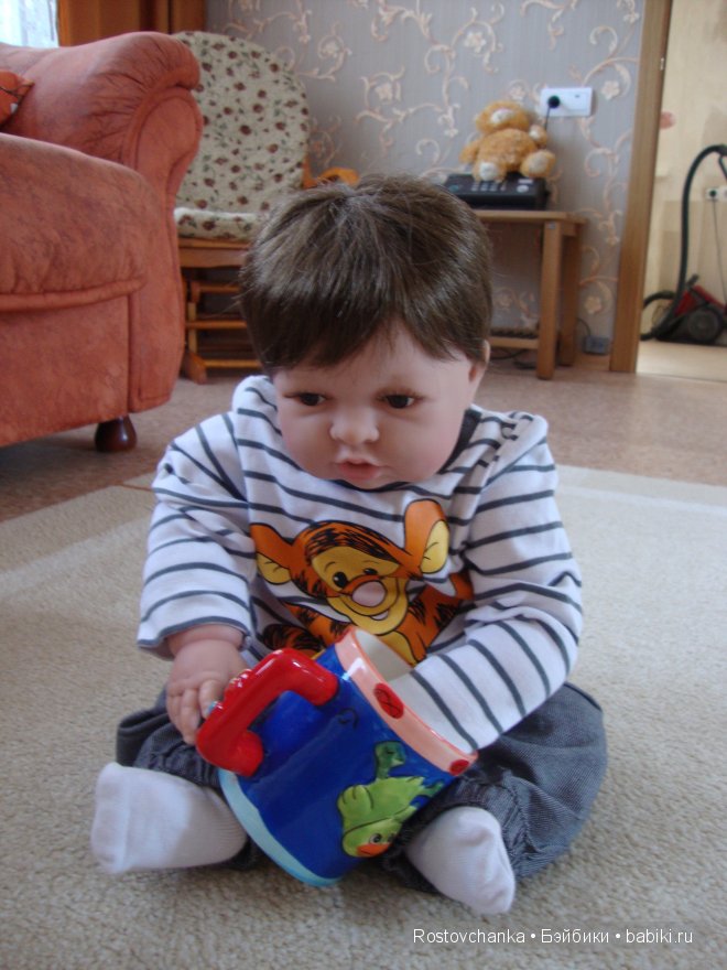 Мой пухлик Илюша — Куклы Berenguer (Беренджер): пупсы La Newborn (фото 6)