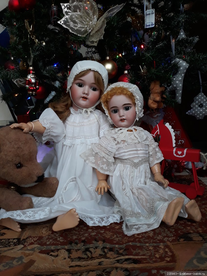 С Новым 2019 годом — Антикварные куклы Jules Steiner (Штайнер): Франция (фото 5)