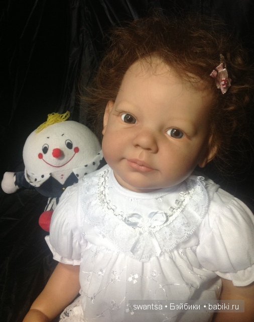 Кудряшка реборн Камилка — Куклы Реборн (Reborn): работы мастеров (фото 6)