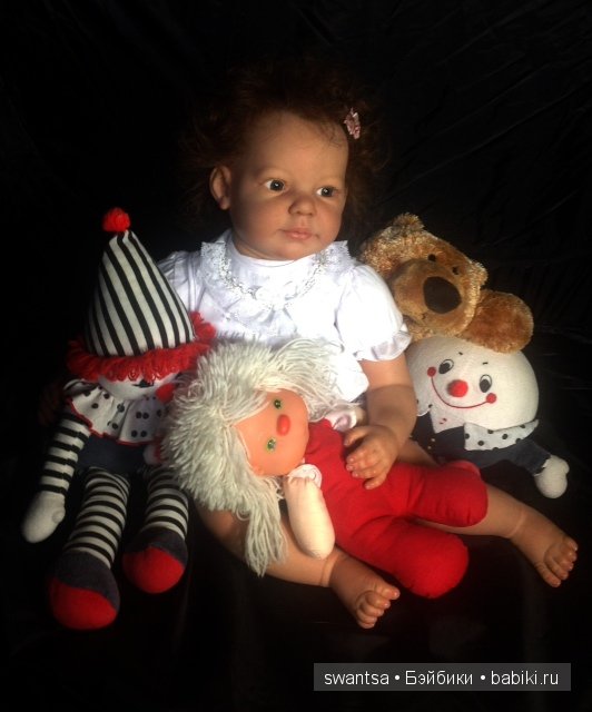 Кудряшка реборн Камилка — Куклы Реборн (Reborn): работы мастеров (фото 4)