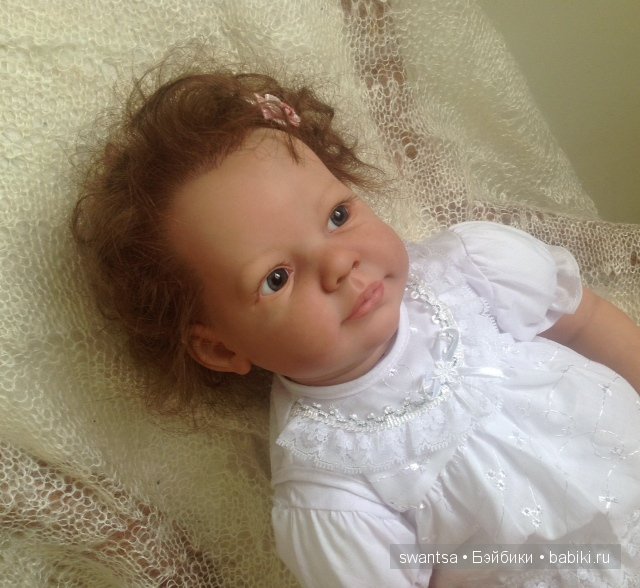 Кудряшка реборн Камилка — Куклы Реборн (Reborn): работы мастеров
