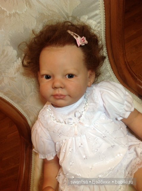 Кудряшка реборн Камилка — Куклы Реборн (Reborn): работы мастеров (фото 2)