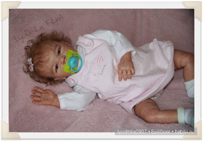 Малышка реборн Машенька с молда Никки от Христы Готцен