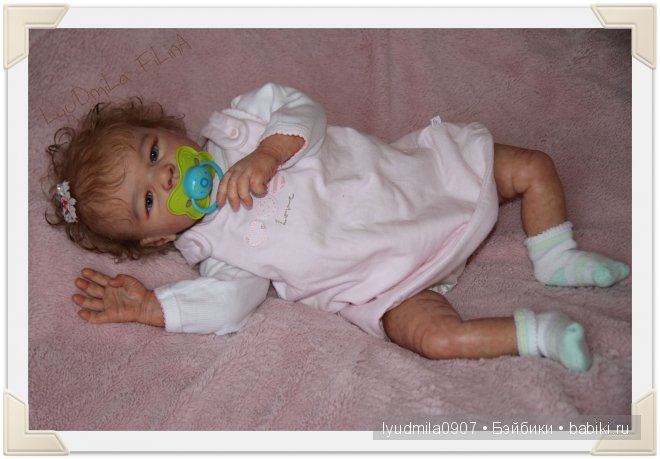 Малышка реборн Машенька с молда Никки от Христы Готцен