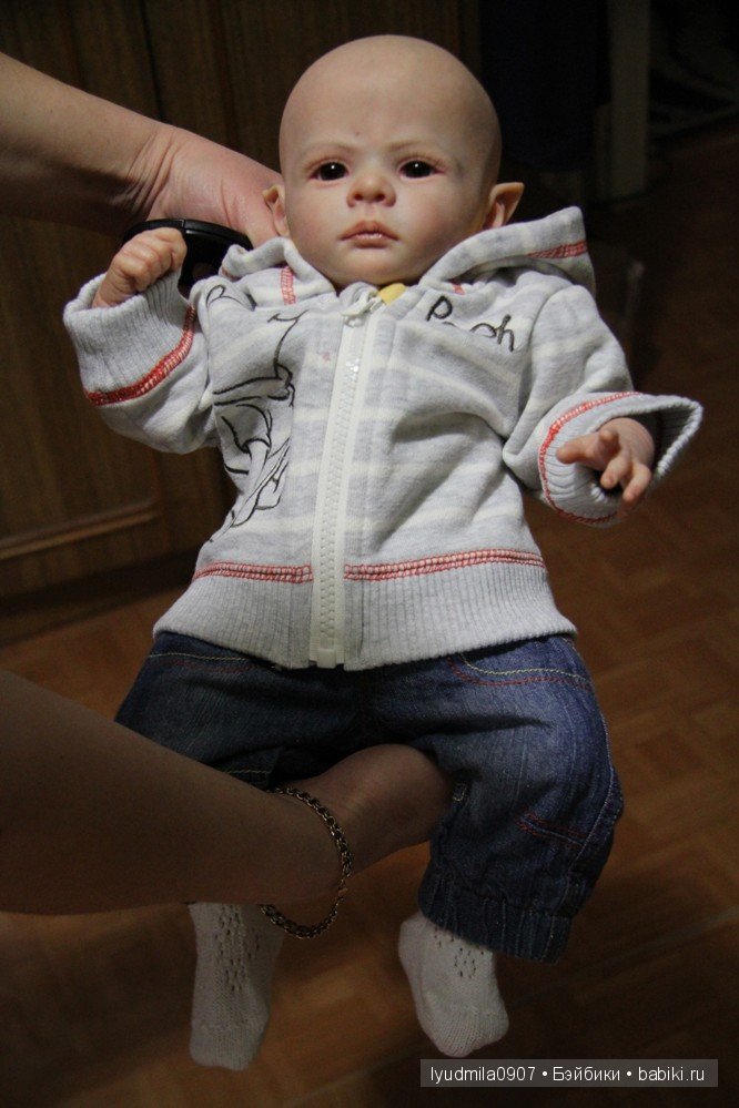 Кукла реборн Эльфик или Эльфиночка (фото 5)