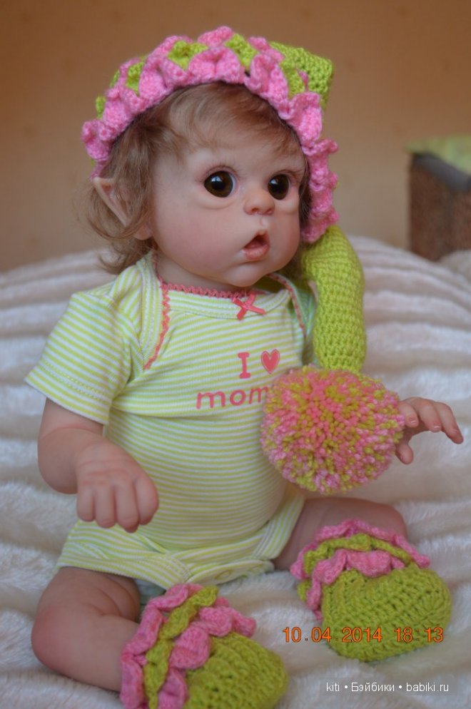 Эльфиечка Офелия, часть 2. Куклы реборн Заболотниковой Екатерины