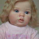 Голубоглазая Шанель, кукла реборн Заболотниковой Екатерины