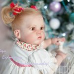 Праздничное настроение. Любаша, кукла реборн Заболотниковой Екатерины