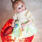 Цветочная эльфиечка, куклы реборн Заболотниковой Екатерины
