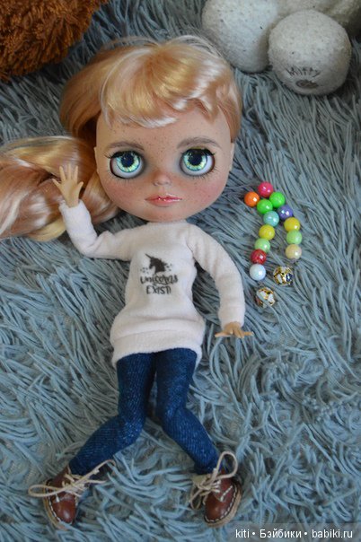 Первая блайзочка — ООАК и репейнт игровых кукол: Bratz (фото 10)