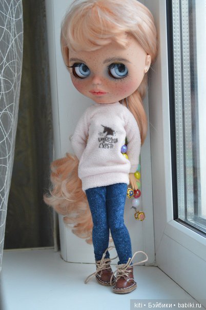 Первая блайзочка — ООАК и репейнт игровых кукол: Bratz (фото 3)