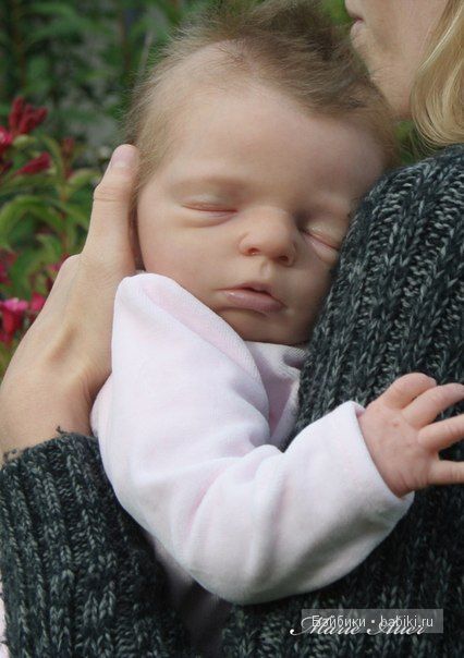 Возрожденная малышка реборн Мари Ольги Ауэр