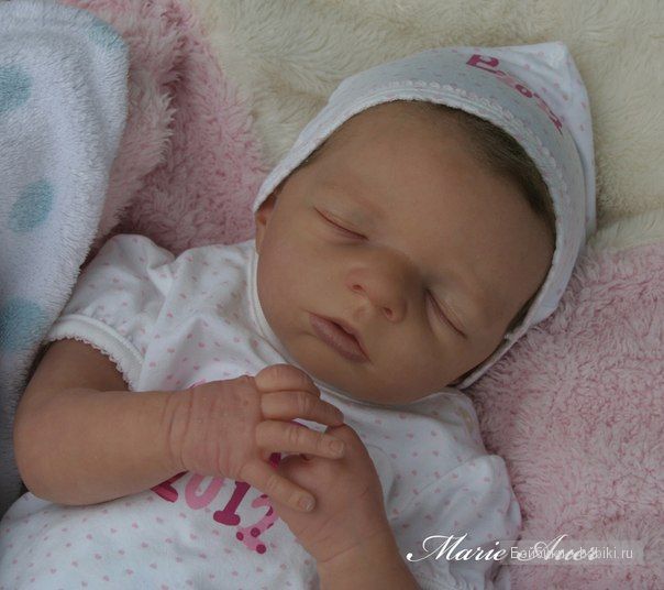 Возрожденная малышка реборн Мари Ольги Ауэр (фото 8)