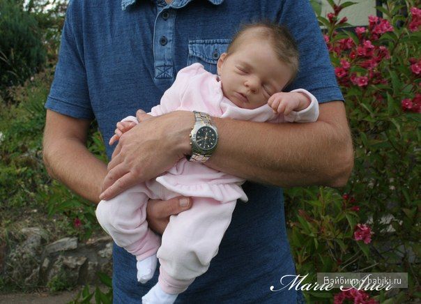 Возрожденная малышка реборн Мари Ольги Ауэр (фото 4)