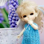 Зимние раздумья Малышки Коко (BJD Lati Yellow)