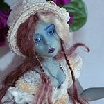 Авторская кукла. Пианистка