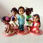 Фигурки Этнические детки-принцессы диснейки