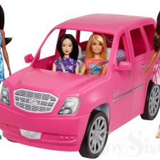 2022 Barbie Costco Limo & 4 Doll Set (HGM63) / Fashion dolls / Шопик