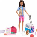 2023 Barbie You Can Be Anything Animal Rescue & Recovery Brunette Doll (HRG51)