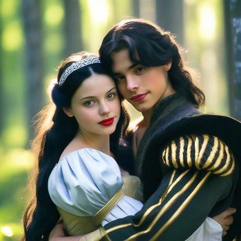 Белоснежка, Принц и Злая Королева