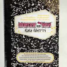 Дневник монстер хай Кала Мери