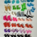 Лот обуви на Барби, 30 пар