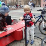 Открытие велосезона в Железнодорожном с Этаном. Часть 1
