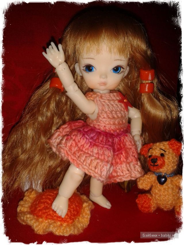 Как малышка Ангелина обустроилась. BJD hujoo