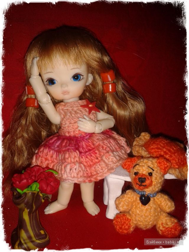 Как малышка Ангелина обустроилась. BJD hujoo (фото 10)