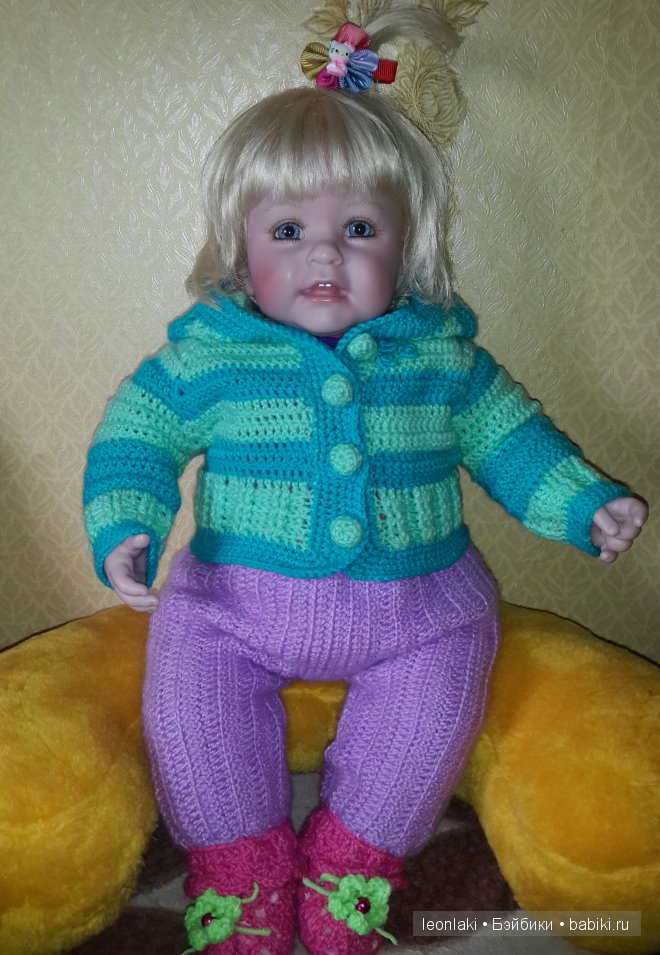 Обожулька Златушка. Adora doll