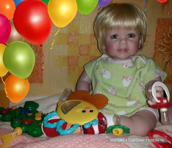 Обожулька Златушка. Adora doll