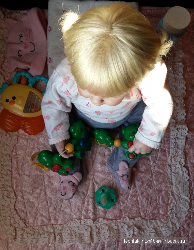 Обожулька Златушка. Adora doll. Часть 2 (по домашнему) (фото 5)