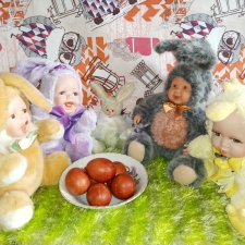 Мои мягкие пасхальные малыши