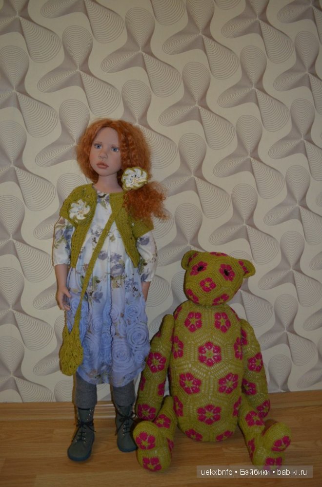 Моя коллекционная кукла Изабелла от Zwergnase